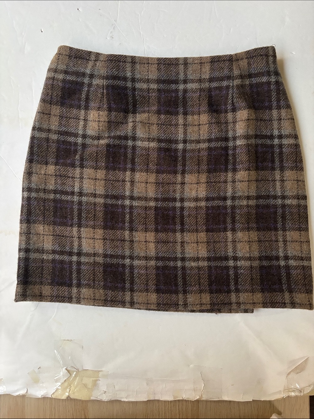 Polo Ralph Lauren Wool Plaid Academic School Girl Kilt Mini Skirt 6 Pleated Cute - Picture 4 of 15